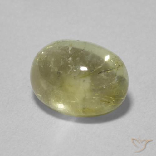 Tormalina Caldo bosco verde naturale da 1.67 ct, Ovale, Trasparente