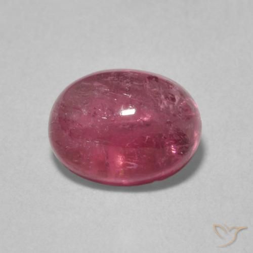 1.36ct Naturale Viola medio Tormalina, Ovale, Trasparente