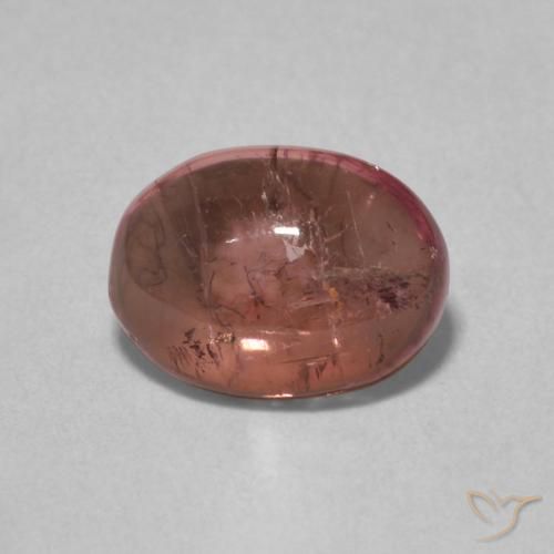 1.17ct Naturale Rosa medio Tormalina, Ovale, Trasparente