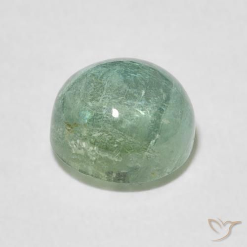 Tormalina Giallo molto chiaro Verde naturale da 2.06 ct, Rotondo, Trasparente