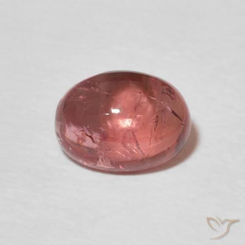 1.45ct Naturale Rosa medio Tormalina, Ovale, Trasparente