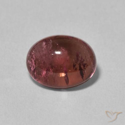 2.19ct Naturale Vino Rosso Profondo Tormalina, Ovale, Trasparente