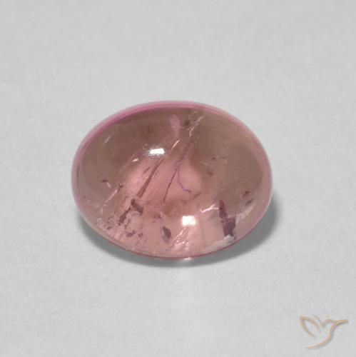 1.44ct Naturale Rosa medio Tormalina, Ovale, Trasparente