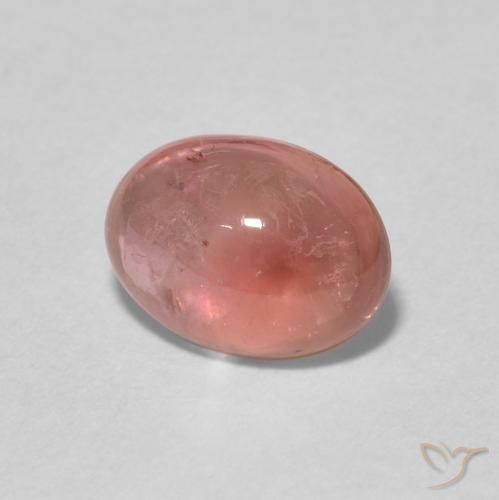Tormalina Rosa palissandro naturale da 1.51 ct, Ovale, Trasparente