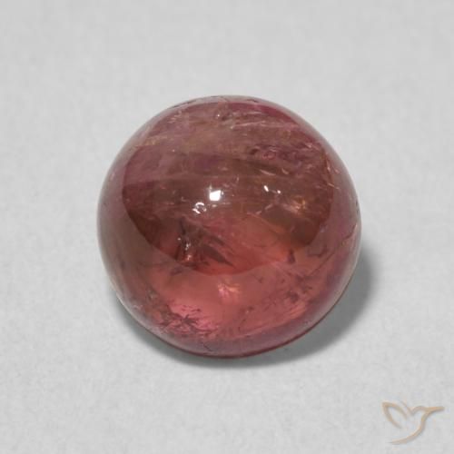 1.41ct Naturale Rosa medio Tormalina, Rotondo, Trasparente