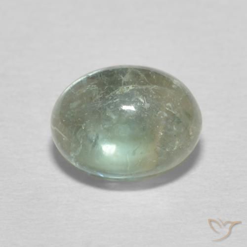 1.96ct Naturale Verde molto chiaro Tormalina, Ovale, Trasparente