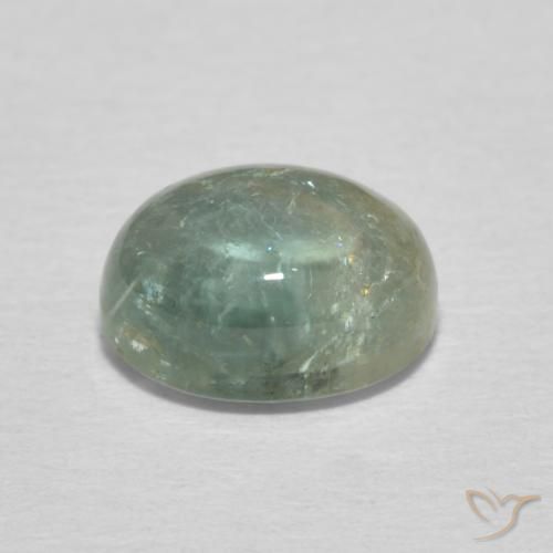 Tormalina Verde molto chiaro naturale da 1.96 ct, Ovale, Trasparente