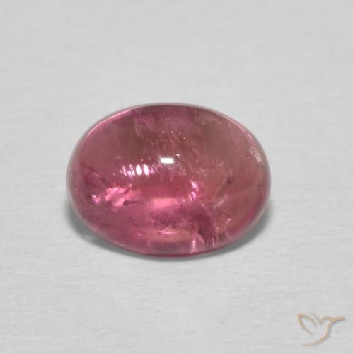 1.31ct Naturale Rosa medio Tormalina, Ovale, Trasparente