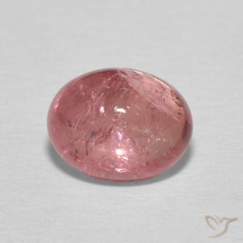 1.85ct Naturale Rosa scuro Tormalina, Ovale, Trasparente