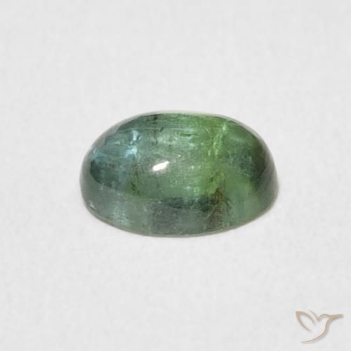 Tormalina Medium Light Green naturale da 0.69 ct, Ovale, Trasparente
