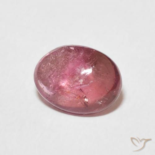 Tormalina Dark PInk naturale da 1.40 ct, Ovale, Trasparente