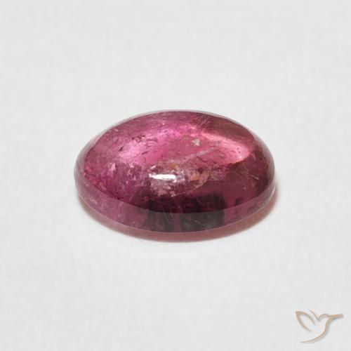 Tormalina Dark PInk naturale da 1.40 ct, Ovale, Trasparente