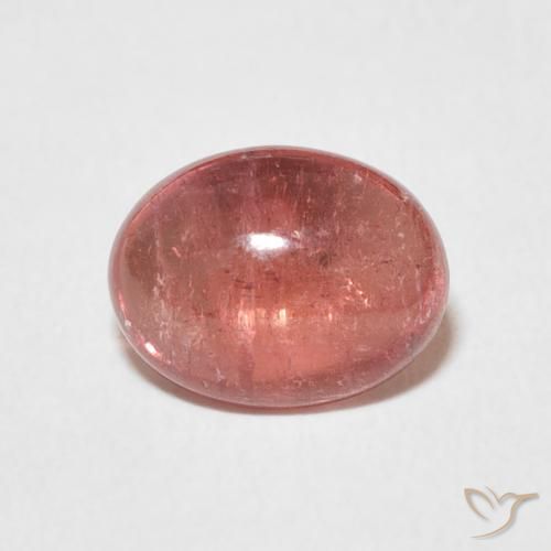 2.39ct Naturale rosa lampone Tormalina, Ovale, Trasparente
