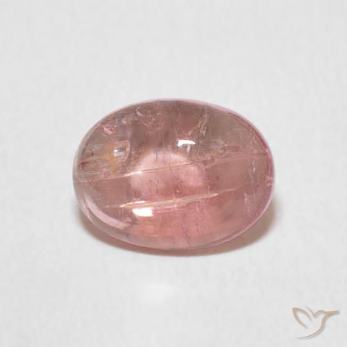 1.28ct Naturale Rosa medio Tormalina, Ovale, Trasparente
