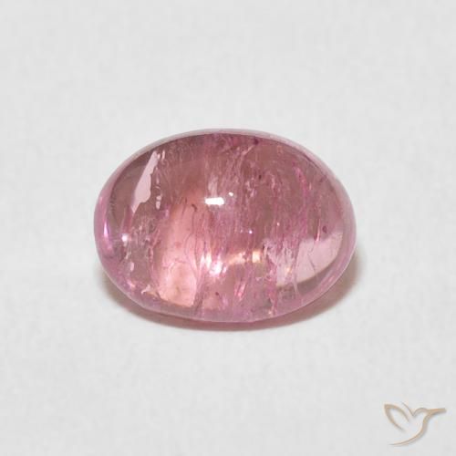 1.55ct Naturale Rosa intenso Tormalina, Ovale, Trasparente