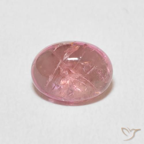 1.48ct Naturale Rosa rosa Tormalina, Ovale, Trasparente