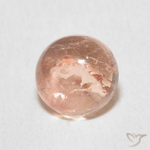 1.01ct Naturale Rosa medio Tormalina, Rotondo, Trasparente