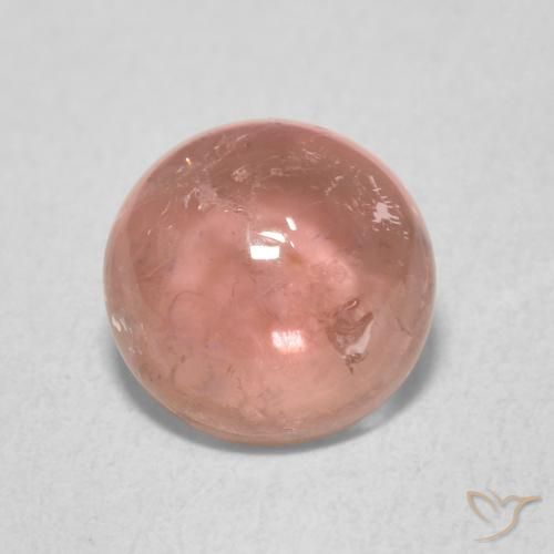 1.32ct Naturale Rosa medio Tormalina, Rotondo, Trasparente