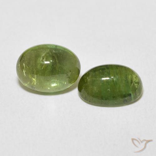 Gemme di Tormalina Terra Verde naturale da 3.04 ct, Ovale, Trasparente