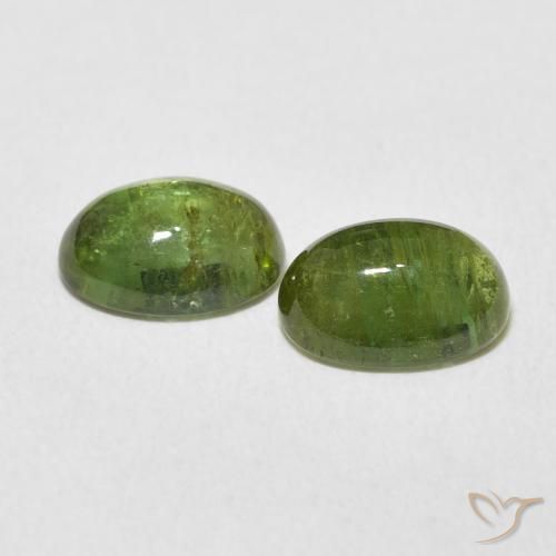 Gemme di Tormalina Terra Verde naturale da 3.04 ct, Ovale, Trasparente