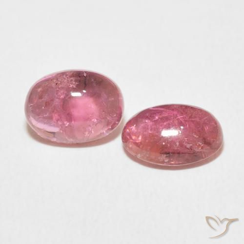 Gemme di Tormalina Rosa medio naturale da 3.01 ct, Ovale, Trasparente
