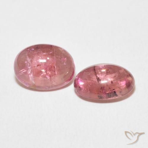 Gemme di Tormalina Rosa intenso naturale da 2.90 ct, Ovale, Trasparente