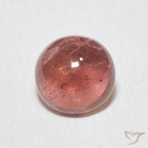 1.07ct Naturale Rosa medio Tormalina, Rotondo, Trasparente