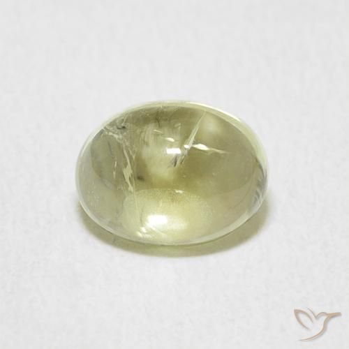 1.27ct Naturale Terra Verde Tormalina, Ovale, Trasparente