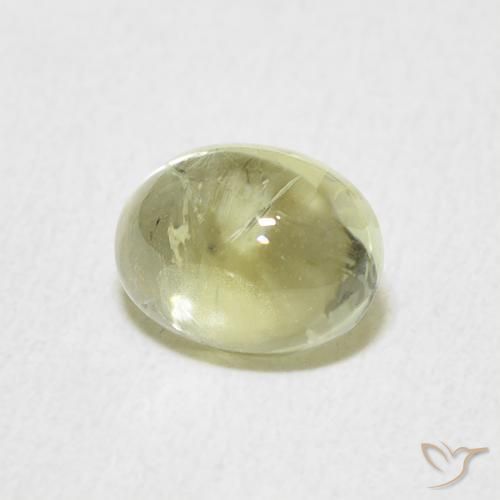 Tormalina Terra Verde naturale da 1.27 ct, Ovale, Trasparente