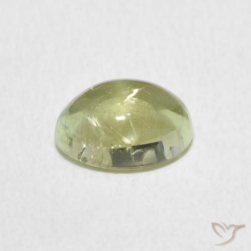 Tormalina Terra Verde naturale da 1.27 ct, Ovale, Trasparente
