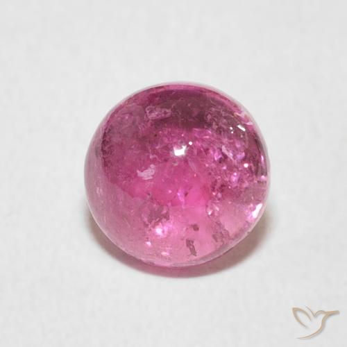 1.45ct Naturale Viola medio Tormalina, Rotondo, Trasparente
