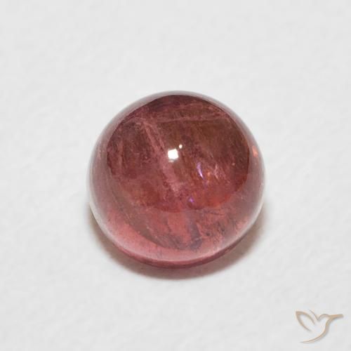 1.68ct Naturale Rosa medio Tormalina, Rotondo, Trasparente