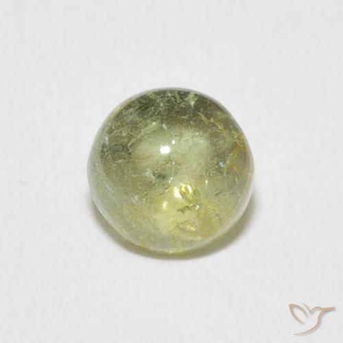0.97ct Naturale Terra Verde Tormalina, Rotondo, Trasparente