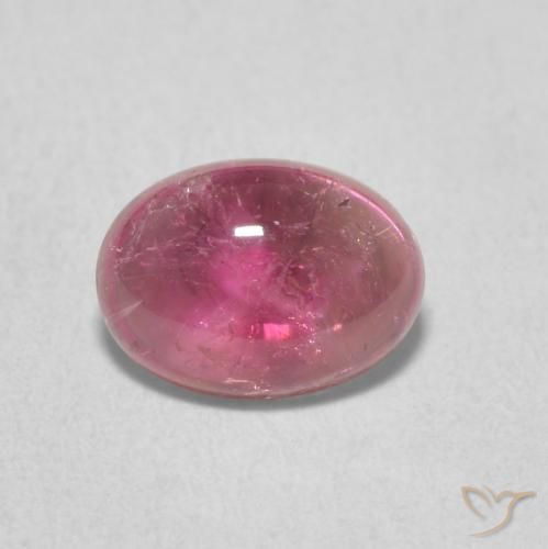 1.30ct Naturale Viola medio Tormalina, Ovale, Trasparente