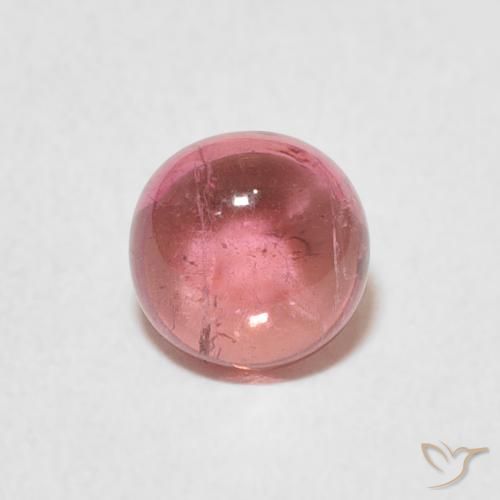 1.06ct Naturale Rosa chiaro Tormalina, Rotondo, Trasparente