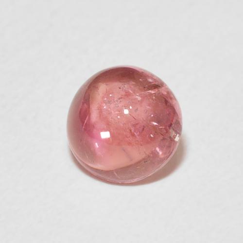 Tormalina Rosa medio naturale da 0.94 ct, Rotondo, Trasparente