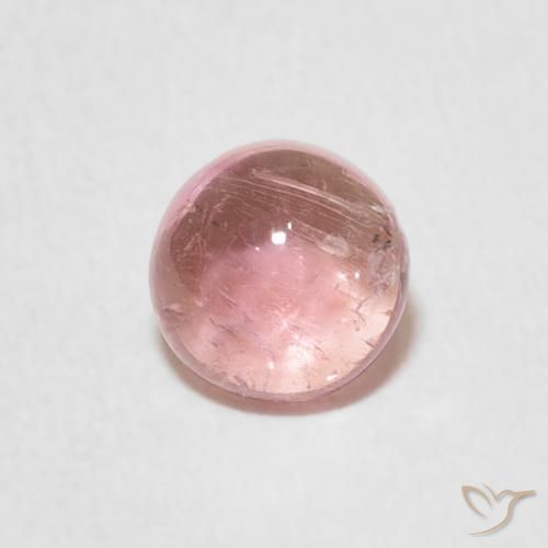 1.02ct Naturale Rosa shocking chiaro Tormalina, Rotondo, Trasparente
