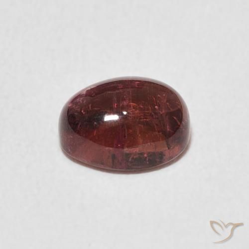 Tormalina Rosa rosa naturale da 1.27 ct, Ovale, Trasparente