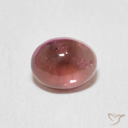 0.74ct Naturale Rosa medio Tormalina, Ovale, Trasparente