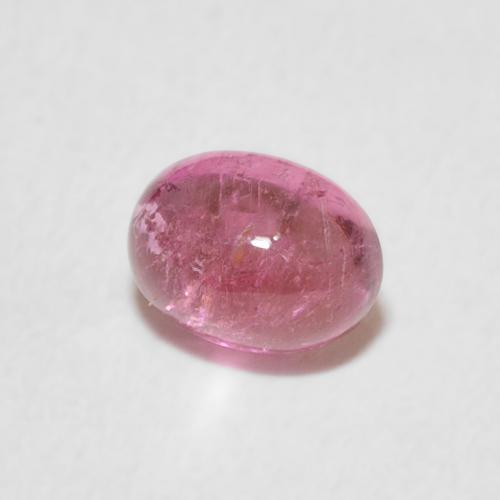 Tormalina Rosa chiaro naturale da 0.77 ct, Ovale, Trasparente