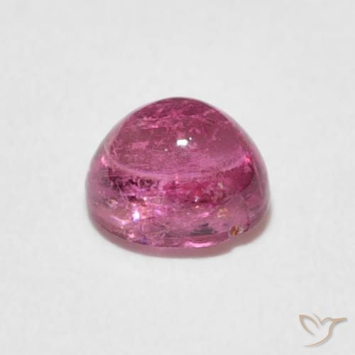 Tormalina Rosa gomma da masticare naturale da 0.93 ct, Ovale, Trasparente