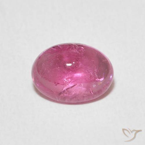 1.17ct Naturale Viola medio Tormalina, Ovale, Trasparente