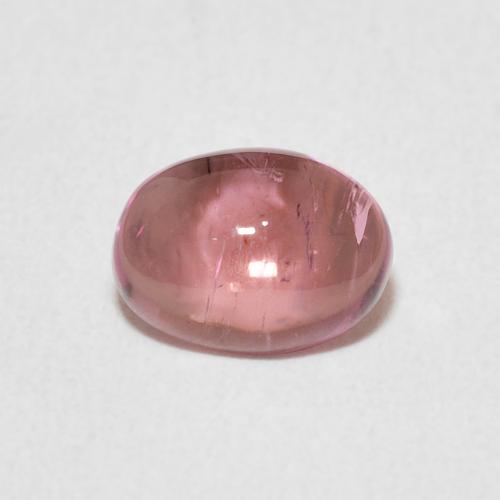 1.13ct Naturale Rosa arancio Tormalina, Ovale, Trasparente