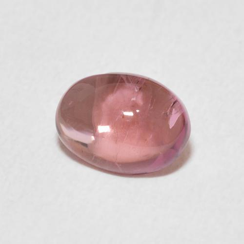 Tormalina Rosa arancio naturale da 1.13 ct, Ovale, Trasparente