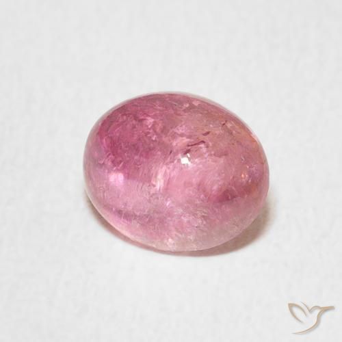 Tormalina Rosa chiaro naturale da 2.08 ct, Ovale, Trasparente