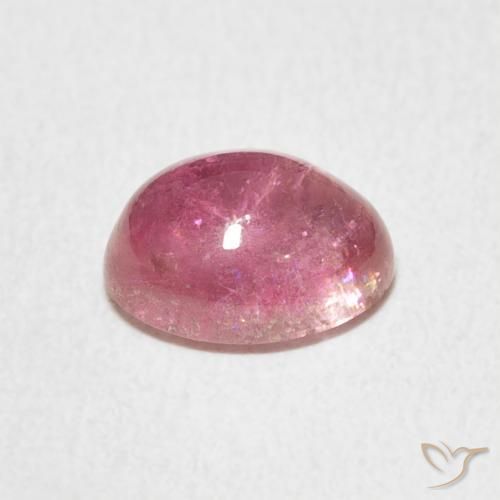 Tormalina Rosa chiaro naturale da 2.08 ct, Ovale, Trasparente