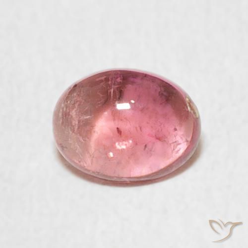 0.85ct Naturale Rosa chiaro Tormalina, Ovale, Trasparente