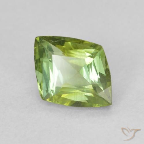 Tormalina Verde foresta chiaro naturale da 0.87 ct, Taglio a fantasia, VVS-VS