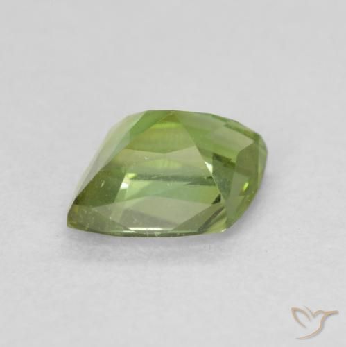 Tormalina Verde foresta chiaro naturale da 0.87 ct, Taglio a fantasia, VVS-VS