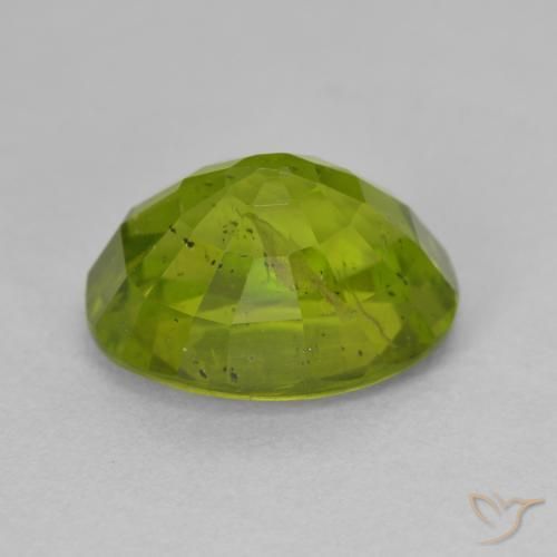 Tormalina Verde acceso naturale da 6.78 ct, Ovale, VS